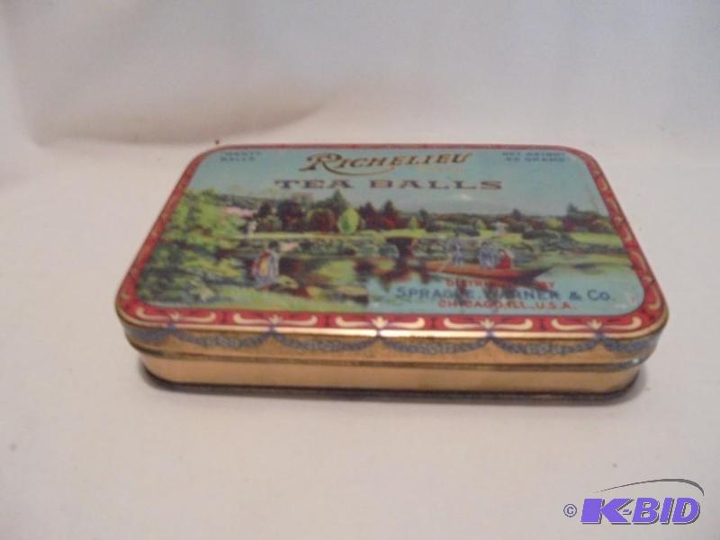 Vintage Richeliel&nbspTea Balls tin....