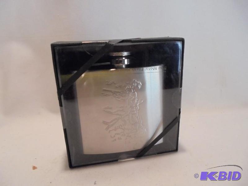 Stainless steel flask, new in package. &nbsp...
