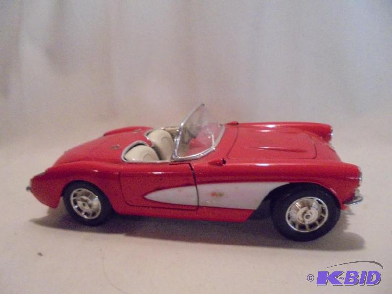 Corvette Diecast toy car, slight damage to wi...