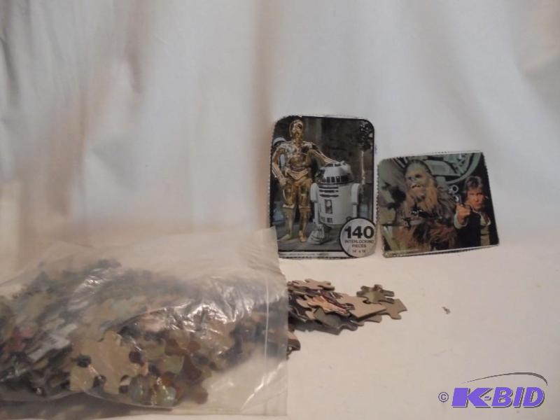 Pair of 1977 Star Wars puzzles, believe to be...