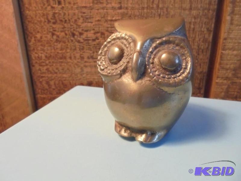 3 inch solid brass Owl. &nbsp...