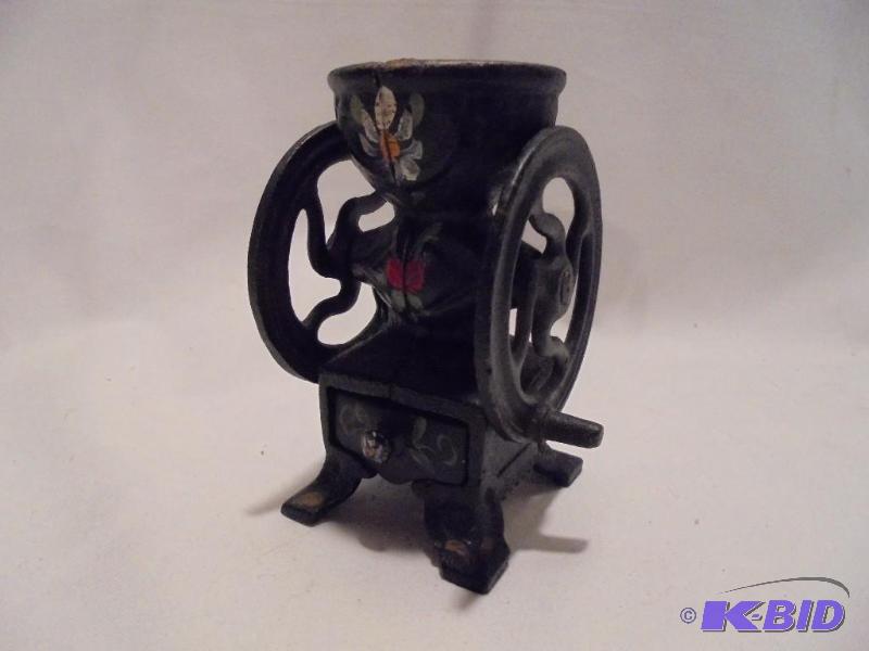 Small antique cast iron match holder....