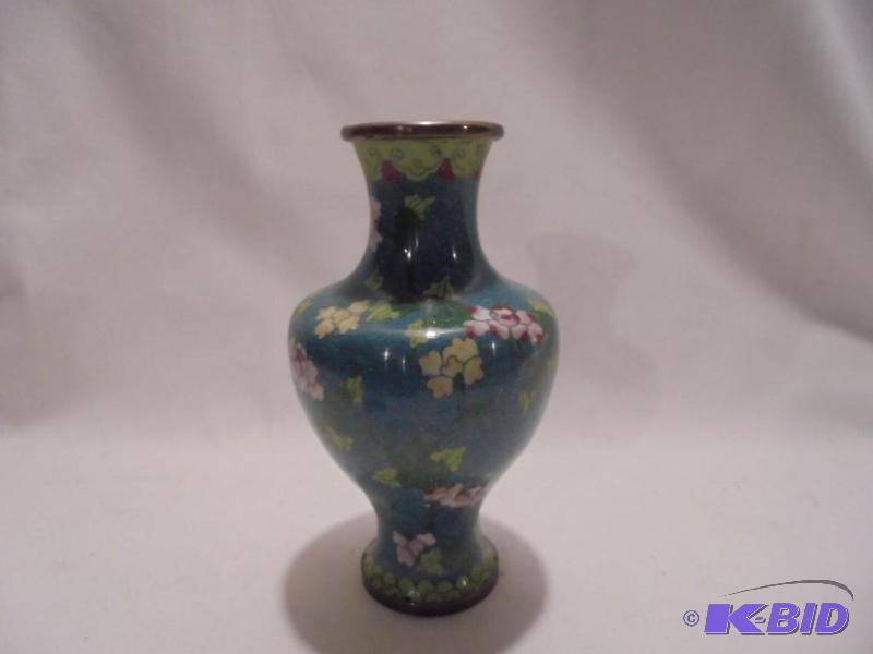 Vintage enamel over copper Cloisonne&nbspdec...