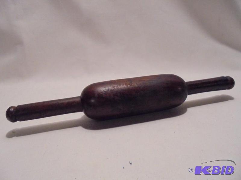 Antique wood rolling pin. &nbsp...