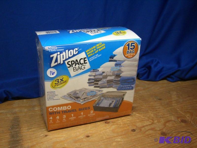 Ziplock Space Bag 15 bags