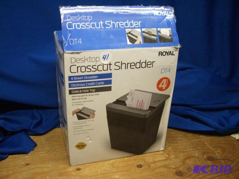 Crosscut Shredder