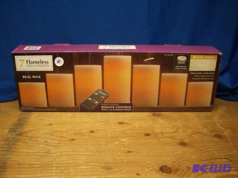 7 Flameless LED Candles