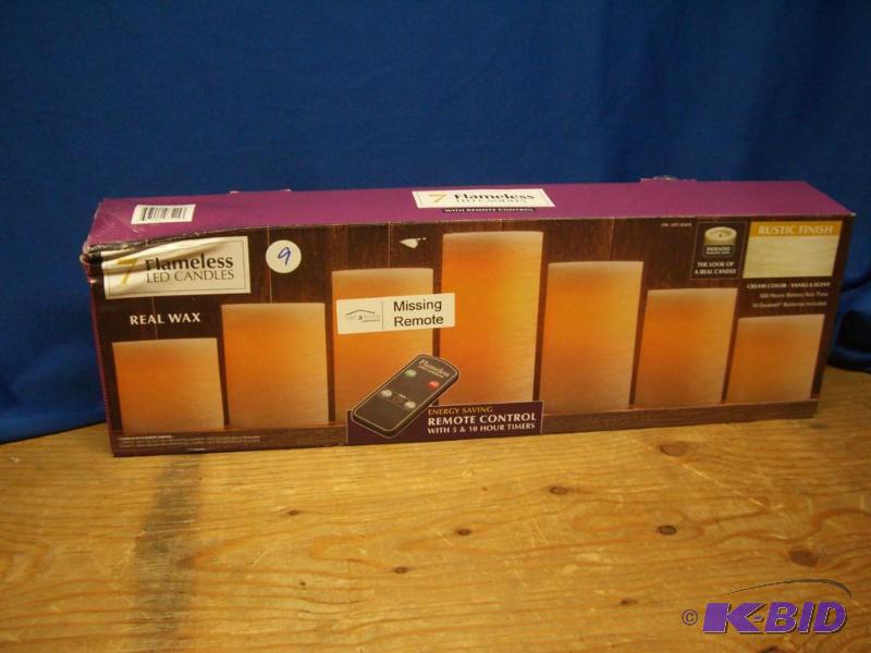 7 Flameless LED Candles