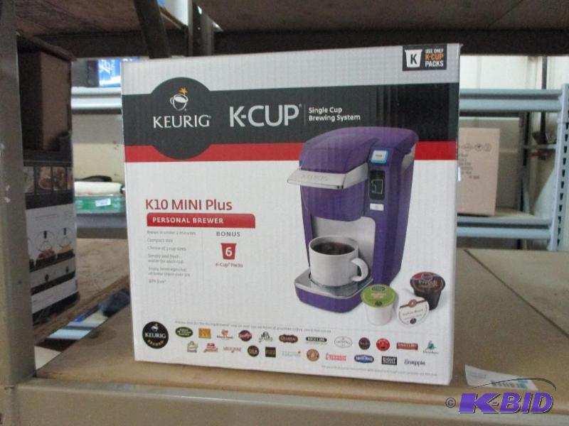 Keurig K-cup machine...