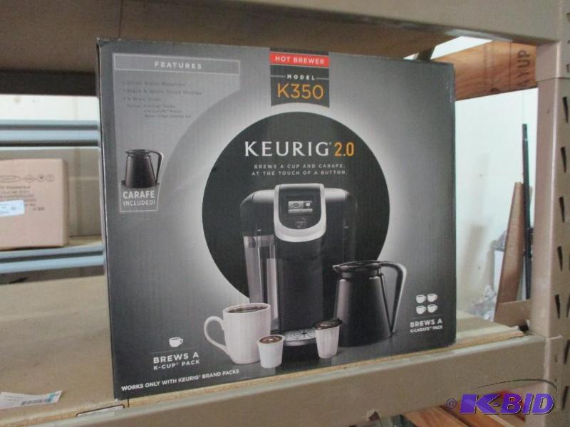 Keurig 2.0 coffee machine...