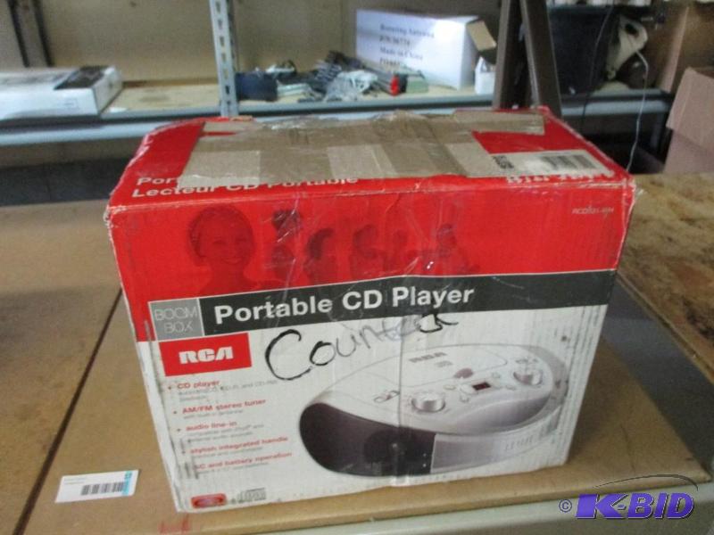 Portable CD player...