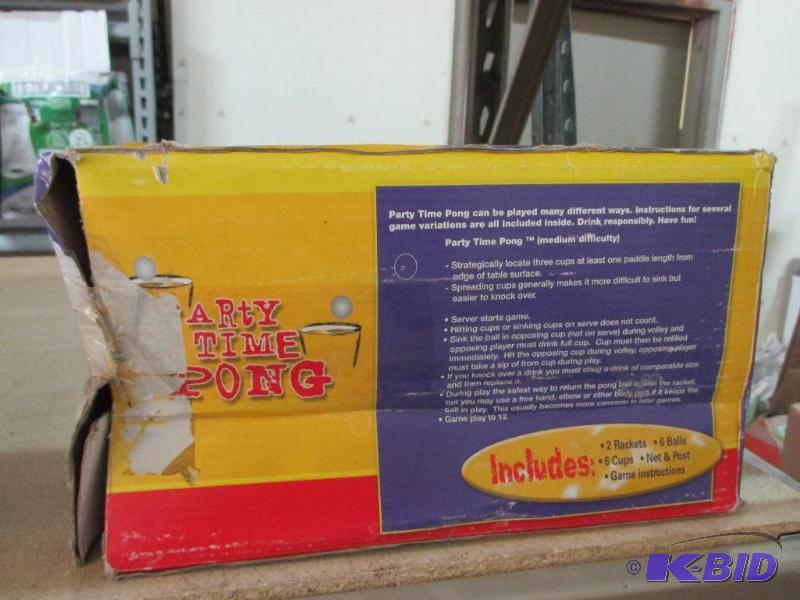 party time pong...
