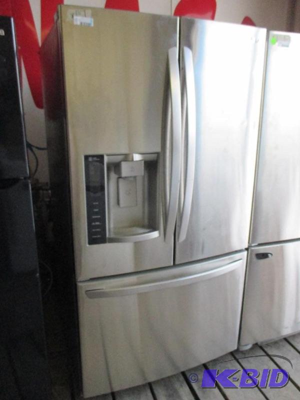 LG Model LFX28968ST refrigerator. Small dents...