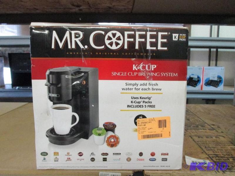 Mr Coffee K cup maker...