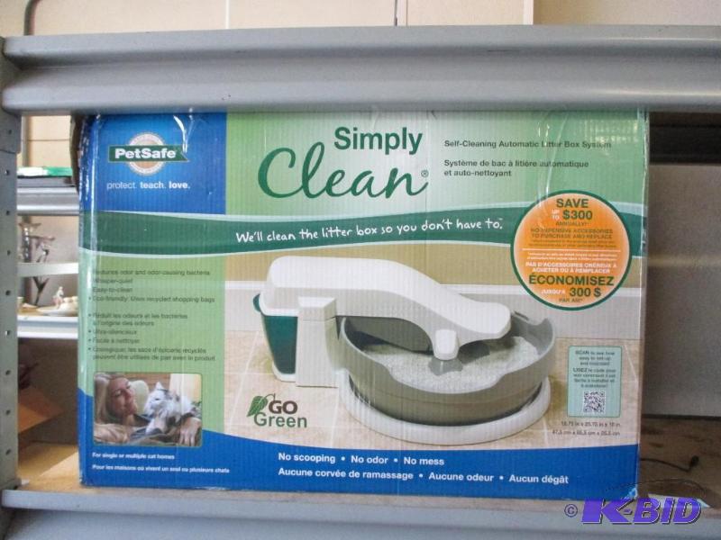 Pet Safe litter box...