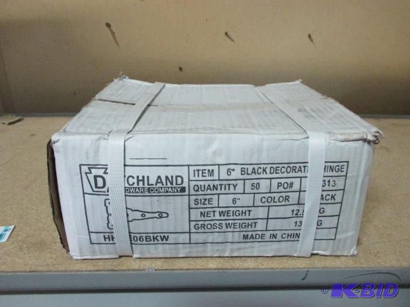 Box of hinges...