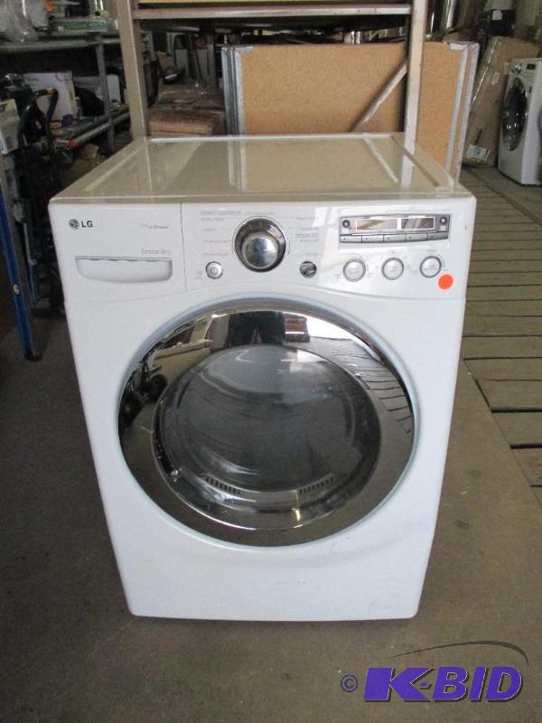 LG DLEX2650W dryer. 7.3-cu ft Electric Dryer ...