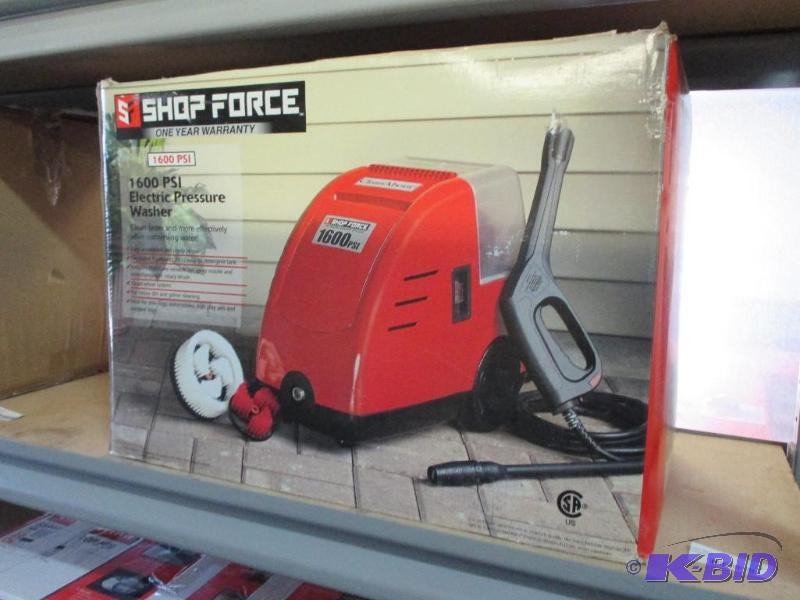 Shop force pressure washer body...