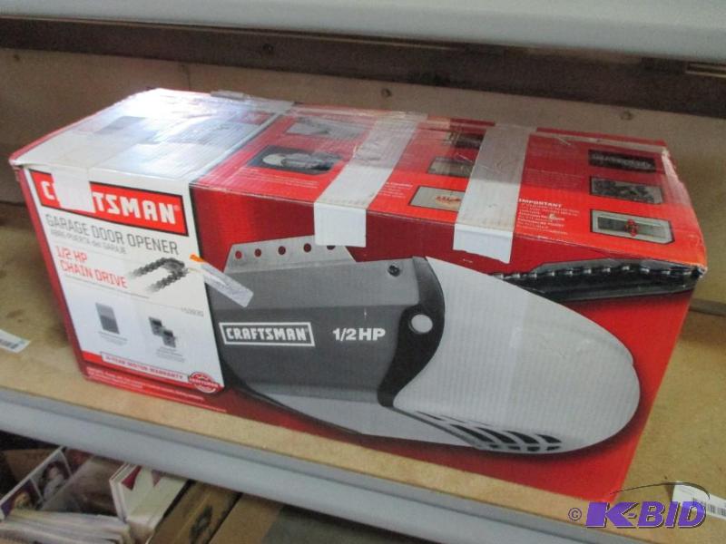 Craftsman 12HP garage door opener, looks com...