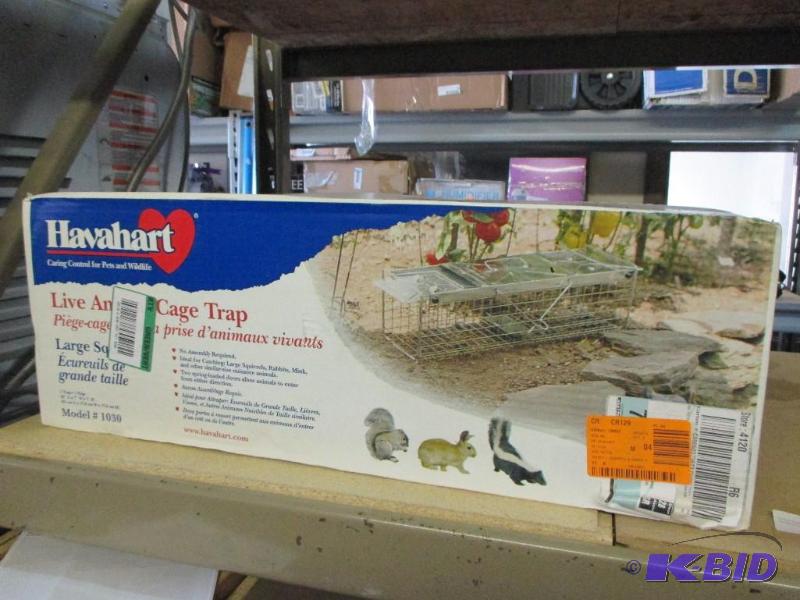 Havahart live trap...
