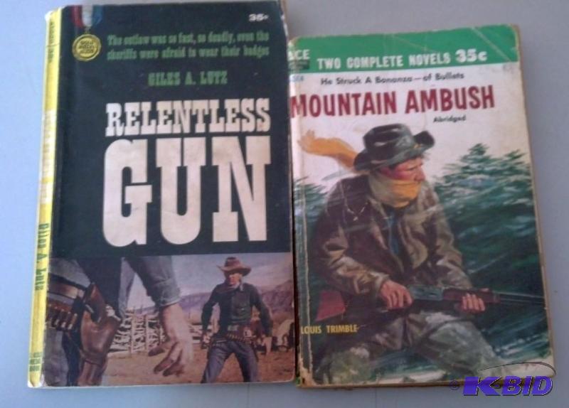 Lot of 1959 Western Paperback Novels...