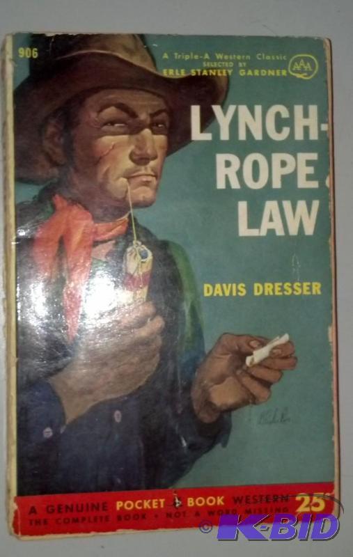 1952 David Dresser Western Paperback Novel...