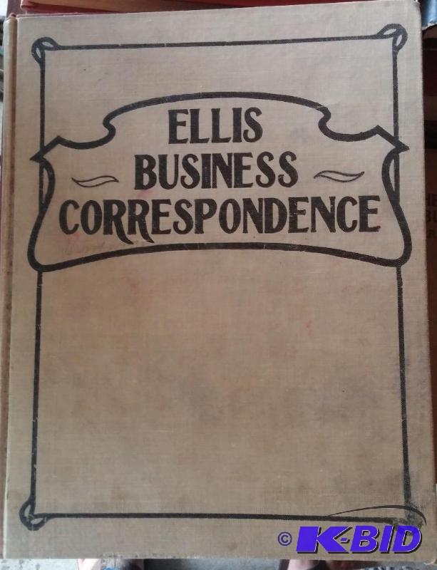 1912 Ellis Business Correspondence...