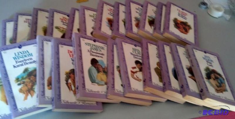 Lot of Vintage Romances as shown...