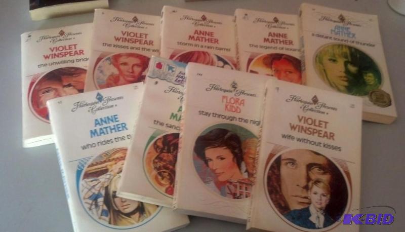 Lot of Vintage Harlequin Romances as shown...