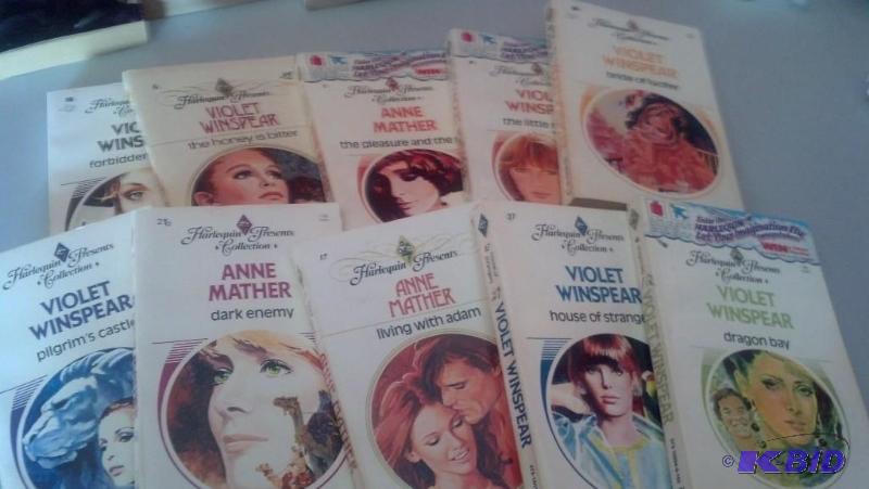 Lot of Vintage Harlequin Romances as shown...