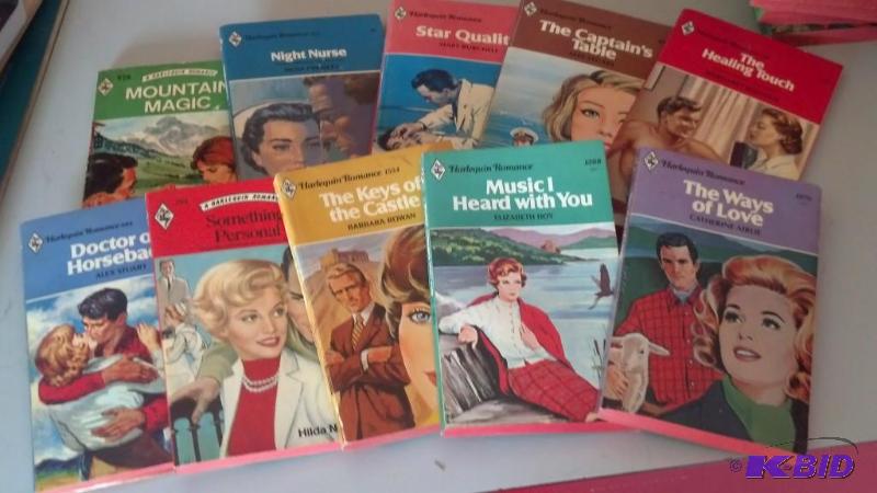 Lot of Vintage Harlequin Romances as shown...