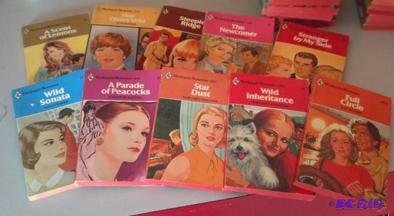 Lot of Vintage Harlequin Romances as shown...