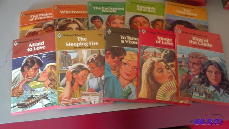 Lot of Vintage Harlequin Romances as shown...