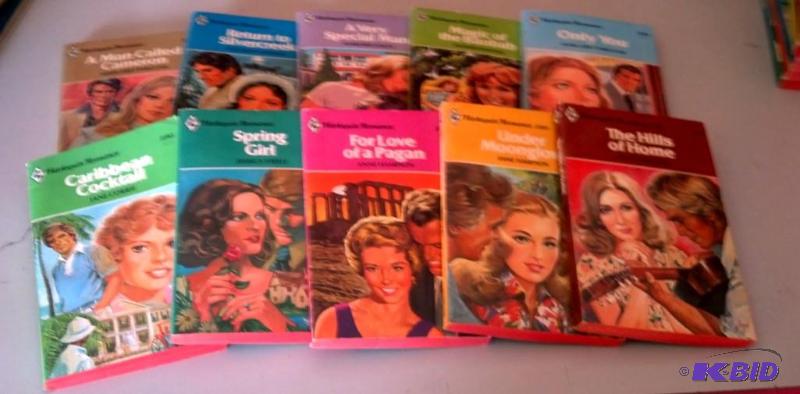 Lot of Vintage Harlequin Romances as shown...