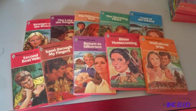 Lot of Vintage Harlequin Romances as shown...