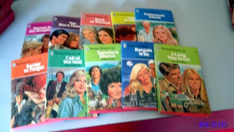 Lot of Vintage Harlequin Romances as shown...