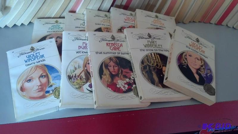Lot of Vintage Harlequin Romances as shown...