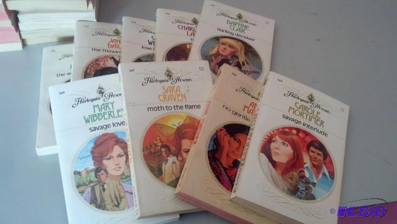 Lot of Vintage Harlequin Romances as shown...