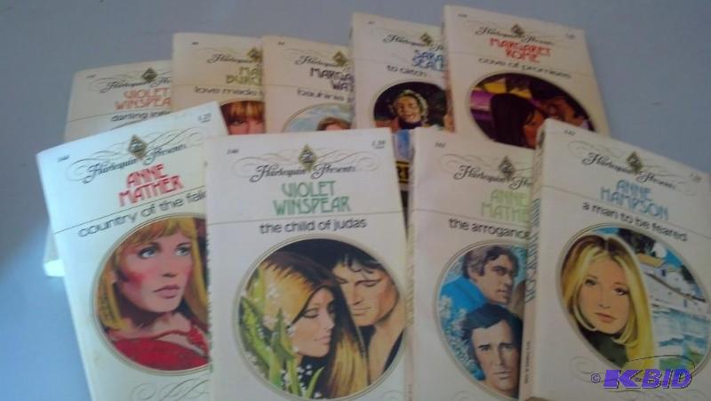 Lot of Vintage Harlequin Romances as shown...