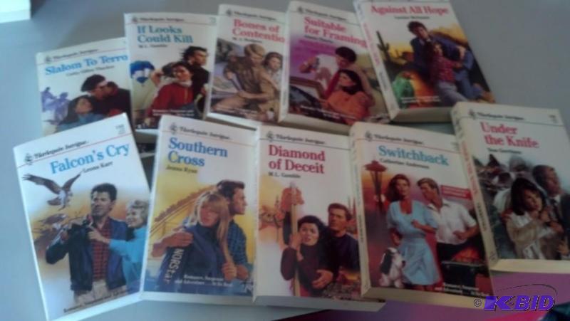 Lot of Vintage Harlequin Romances as shown...