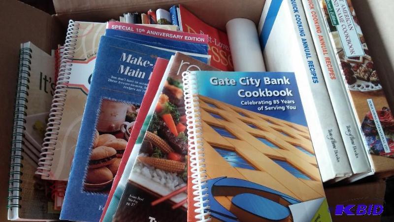 Large Lot of Cook Books...