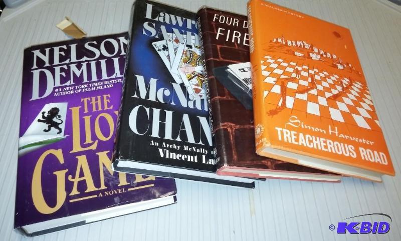 Large Lot of Hardcover Novels...