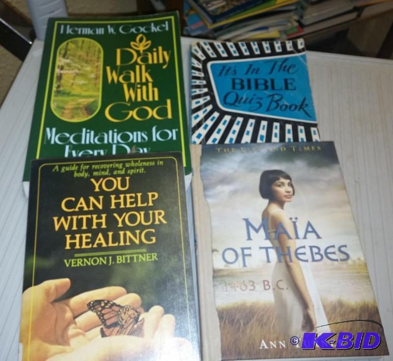 Large Lot of ReligiousSelf Help Books...