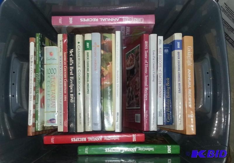 Large Lot of Cook Books...