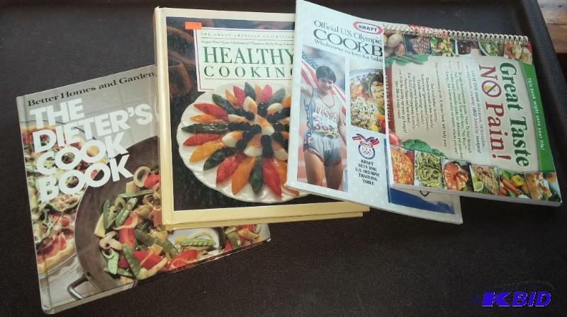 Large Lot of Cook Books...