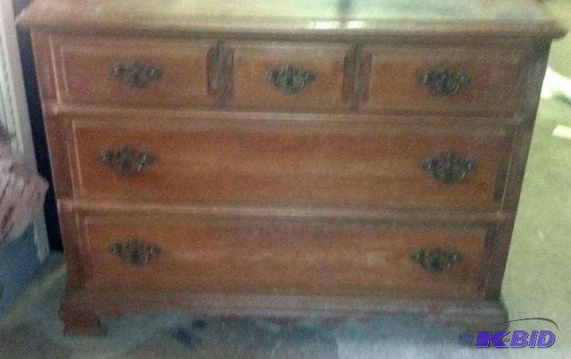 3 Drawer Vintage Dresser with Mirror...