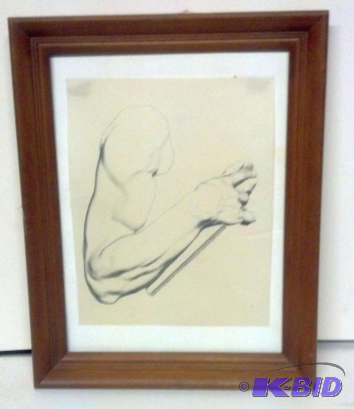 Picture as shown-Hand Drawn Sketch 14 X 16...