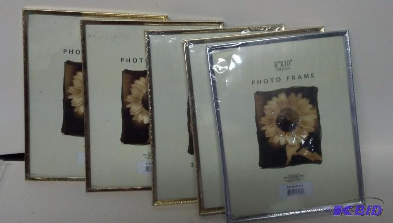 Lot of Picture Frames as shown-Silver Framed ...