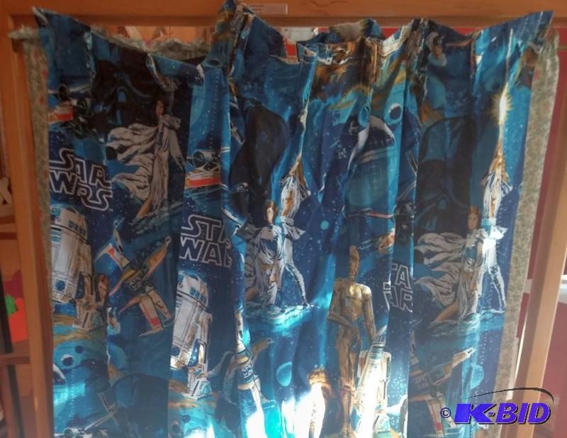Vintage Star Wars Curtains Starwars Collectables K Bid