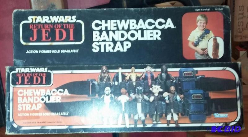 VINTAGE RETURN OF THE JEDI CHEWBACCA BANDOLIE...